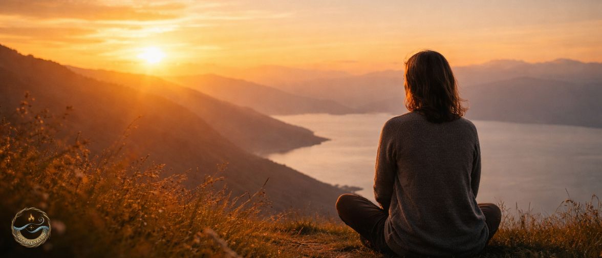 woman connecting with her spirit element