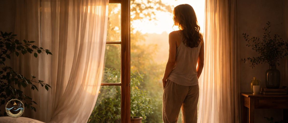The Fifth Element Explained Spiritual Reflection as woman looks out a window