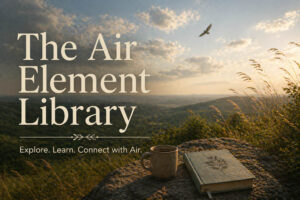 The Air Element in Nature Spirituality Banner