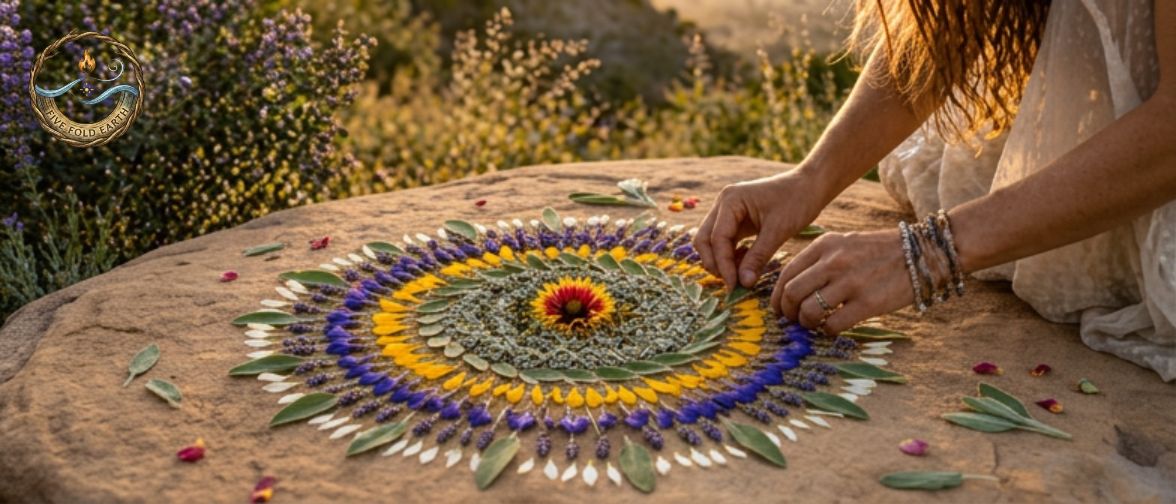 Beltane DIY Crafts Mandala