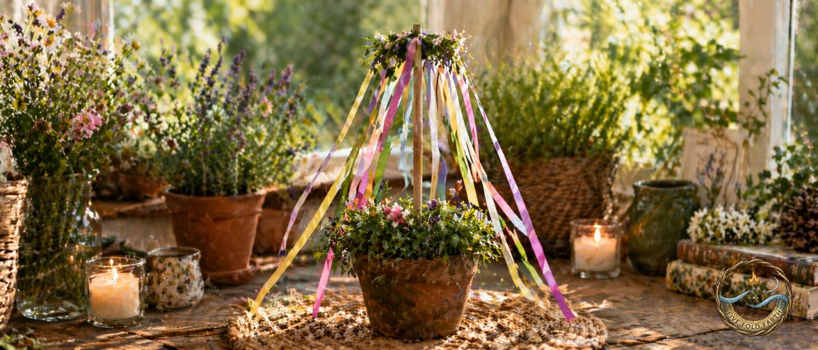 Beltane DIY Crafts Mini Maypole Beltane DIY Crafts Mini Maypole