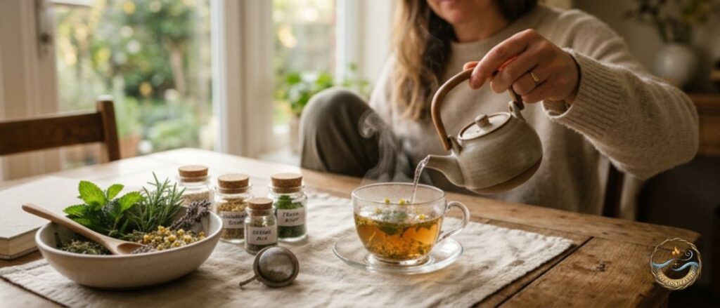 Herbal preparations with medicinal herbs