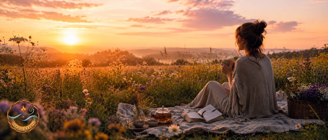 Celebrate Litha Summer Solstice Evening Meadow Celebrate Litha Summer Solstice Sun Salutations