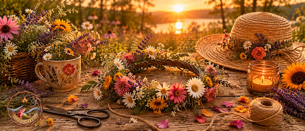 Summer Solstice Crafts Litha Crown