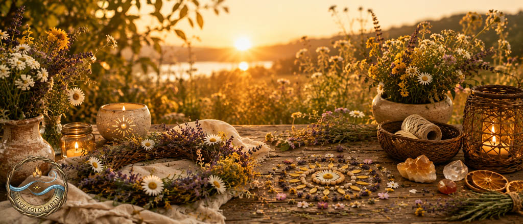 Summer Solstice Crafts Litha Decor