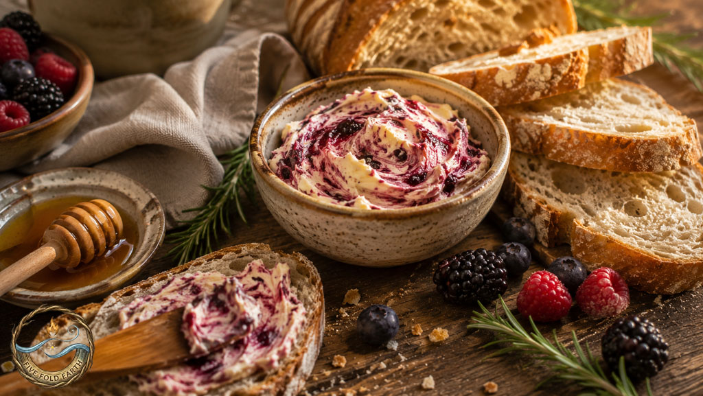 Lammas Recipes Berry Spread with Bread Lammas Celebration