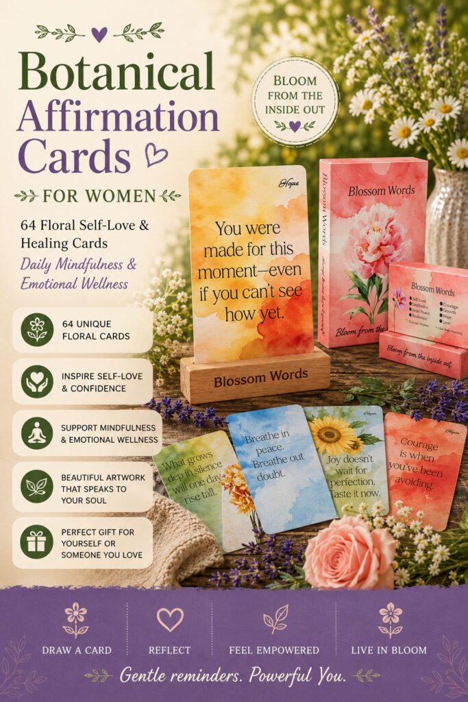 Bontanical Affirmation Cards