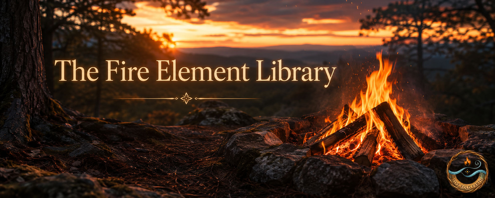 The Fire Library Five Fold Earth