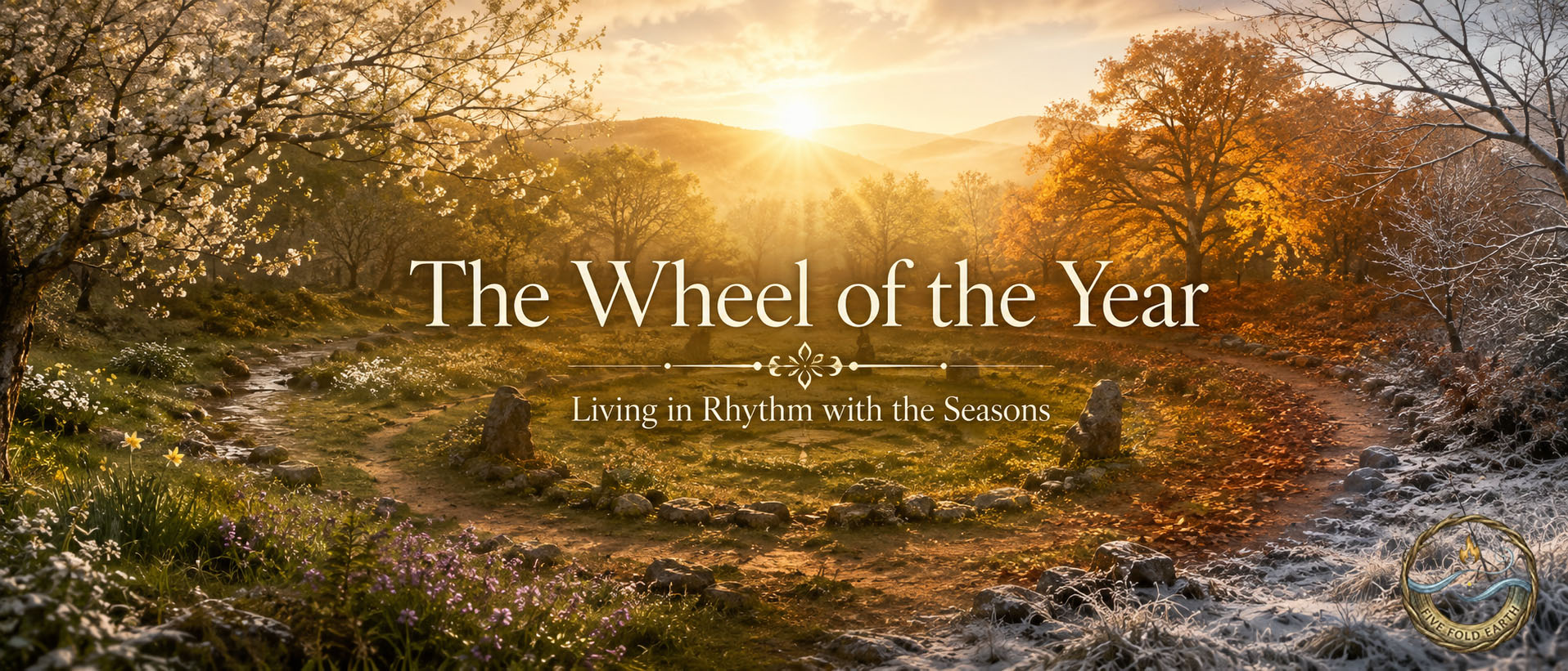 WOY banner image FFE Wheel of the Year Banner