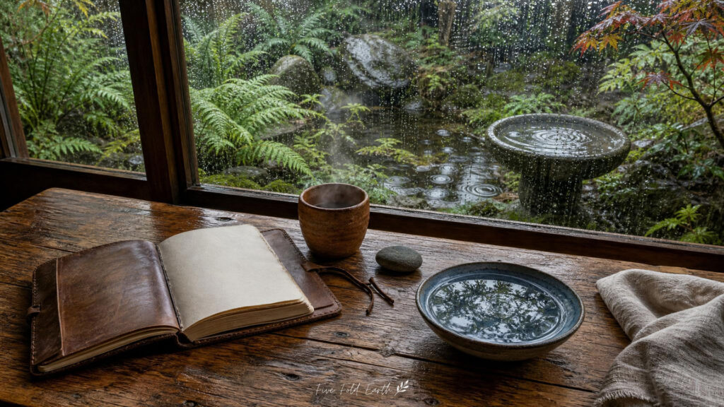 Water Meditation with rain sounds